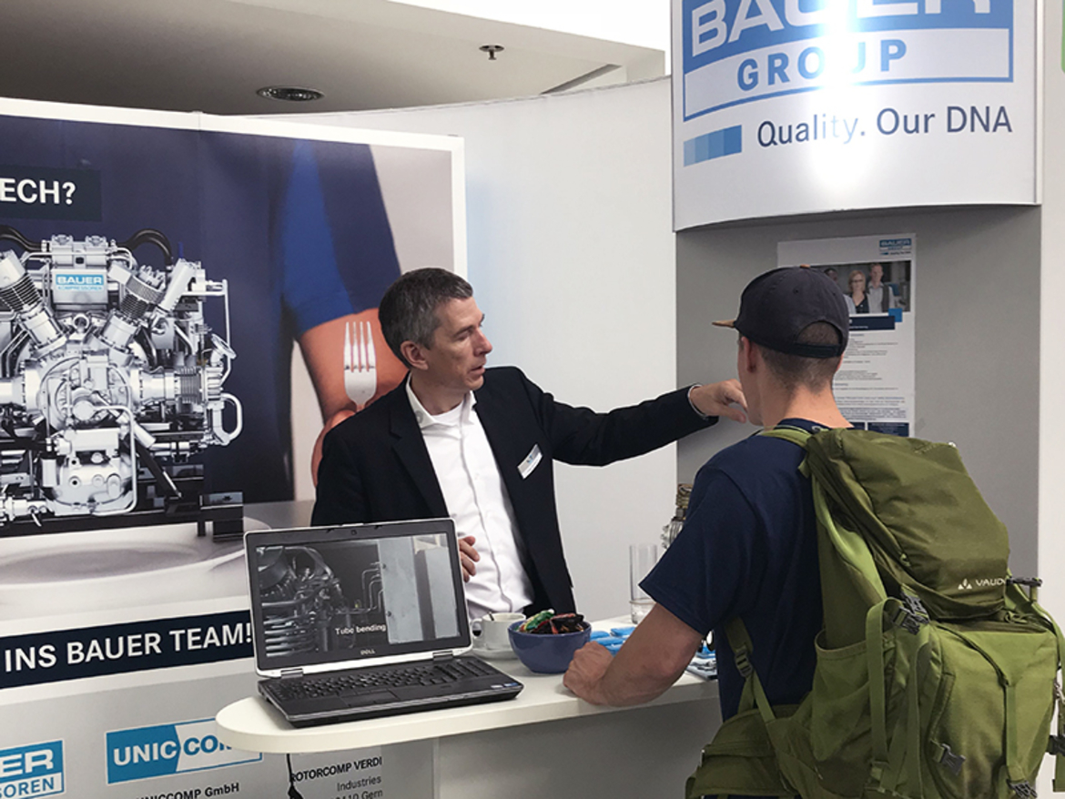 BAUER GROUP auf der IKOM 2018, München