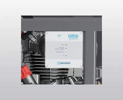 B-SECURUS filter monitoring