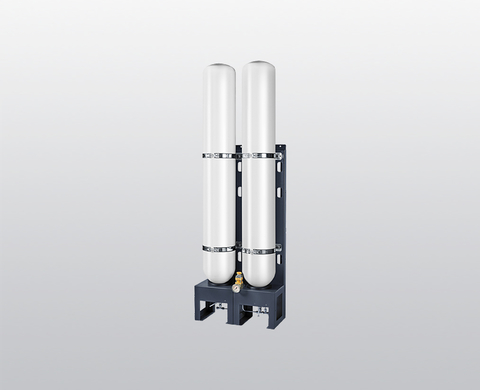 2 x B 80 – 330 bar high-pressure storage