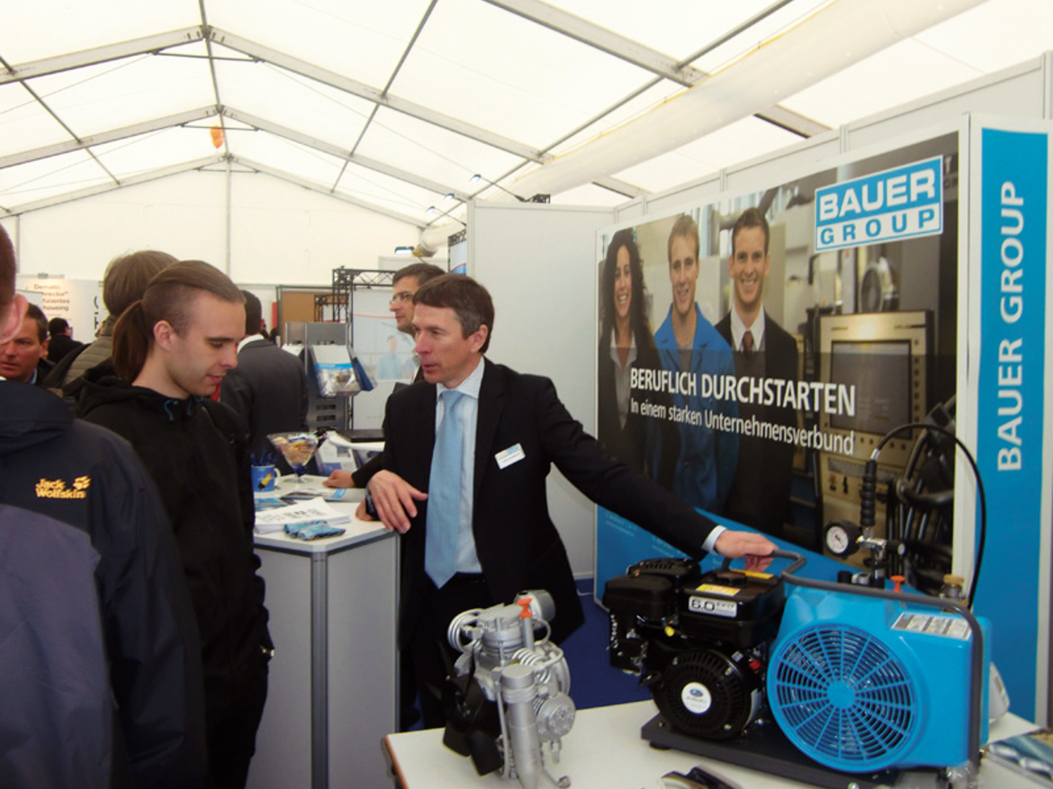 BAUER GROUP auf der Pyramid 2012, Augsburg