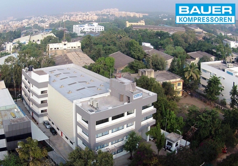 Edificio de la empresa de BAUER India