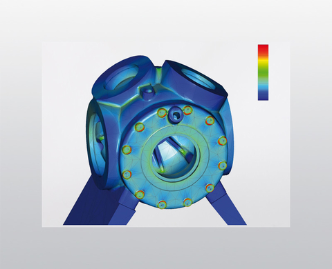 FEM analysis of the crankcase