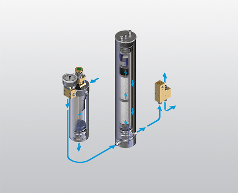 P 41 filter system