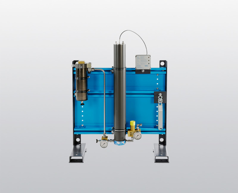 Schematic construction of the P-filter system