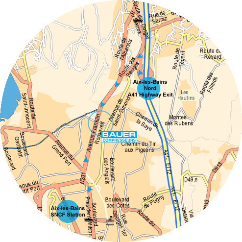 By car or by train By car or by train