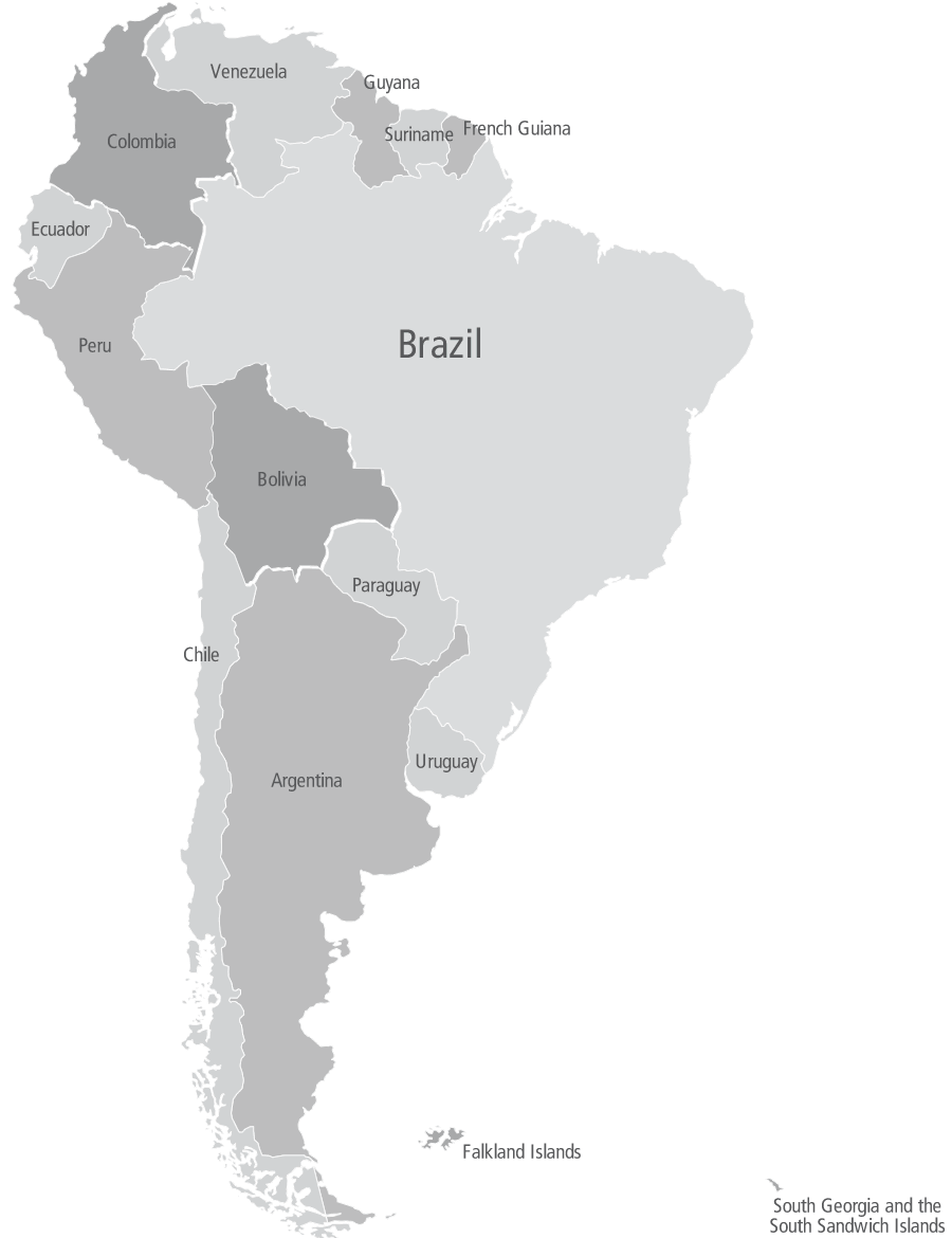BAUER sales partners in South America