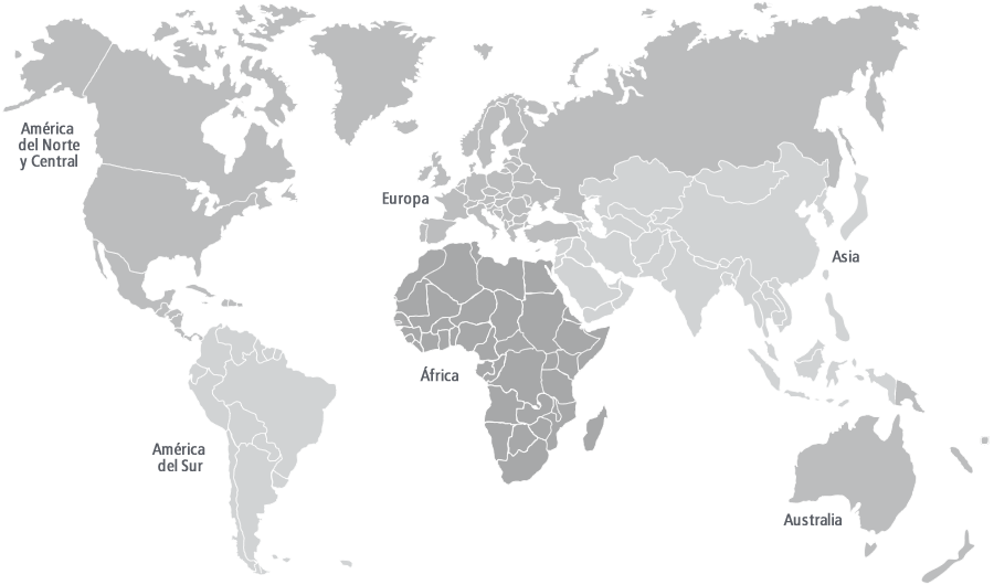 Puntos de ventas BAUER en el mundo