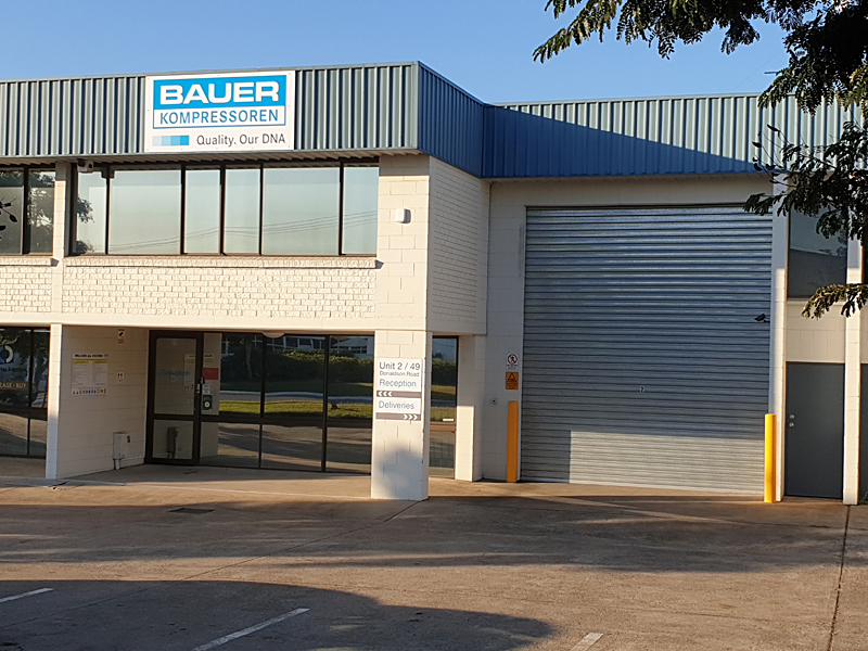 BAUER KOMPRESSOREN Australia Pty. Ltd. – Queensland Office BAUER KOMPRESSOREN Australia Pty. Ltd. – Queensland Office
