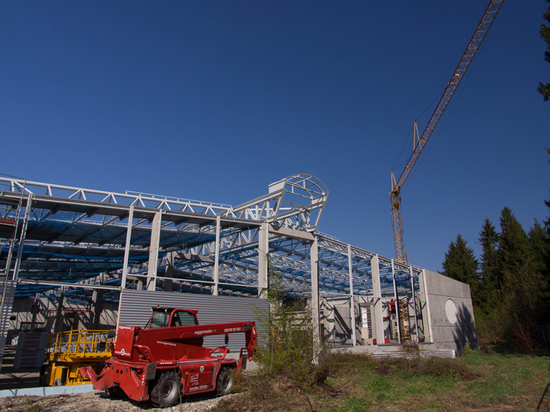 BAUER's new small-systems production facility starts to take shape