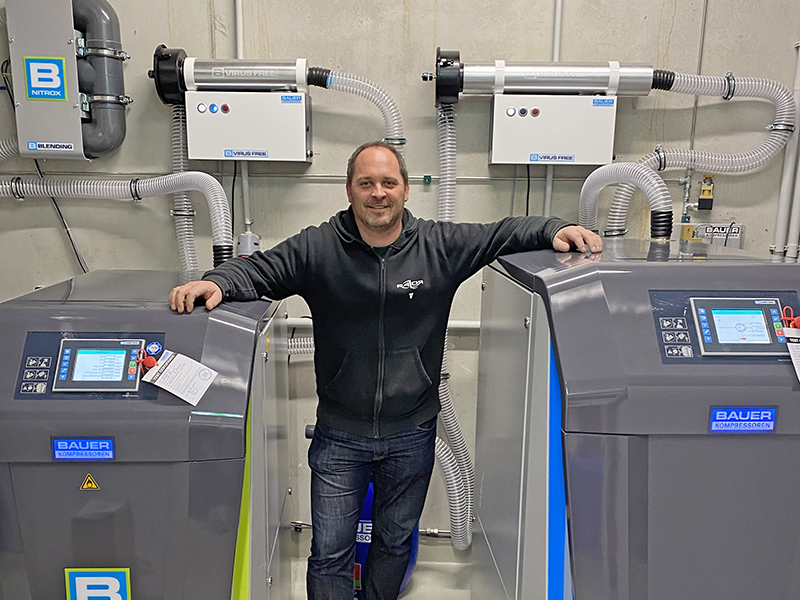 CCR-TECDIVE protects its customers with B-VIRUS FREE from BAUER